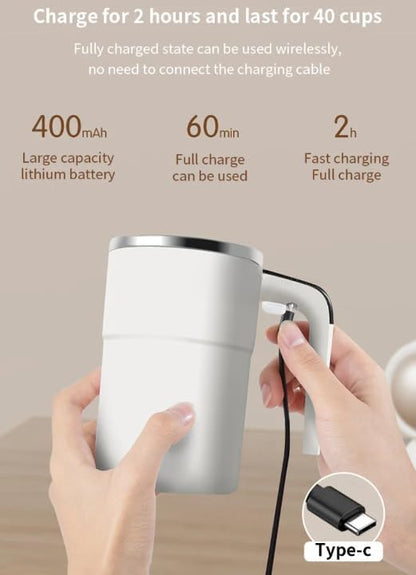 Stirra™ SmartMug - Självrörande mugg med temperaturvisning (380 ml)