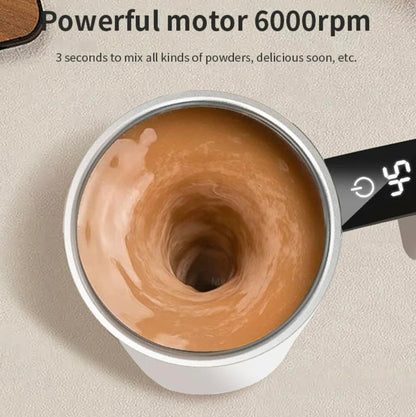 Stirra™ SmartMug - Självrörande mugg med temperaturvisning (380 ml)