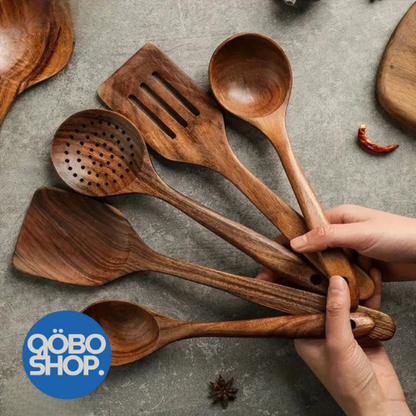 Ekorra™ PureKitchen | Hållbara köksredskap av massivt trä för plastfri matlagning