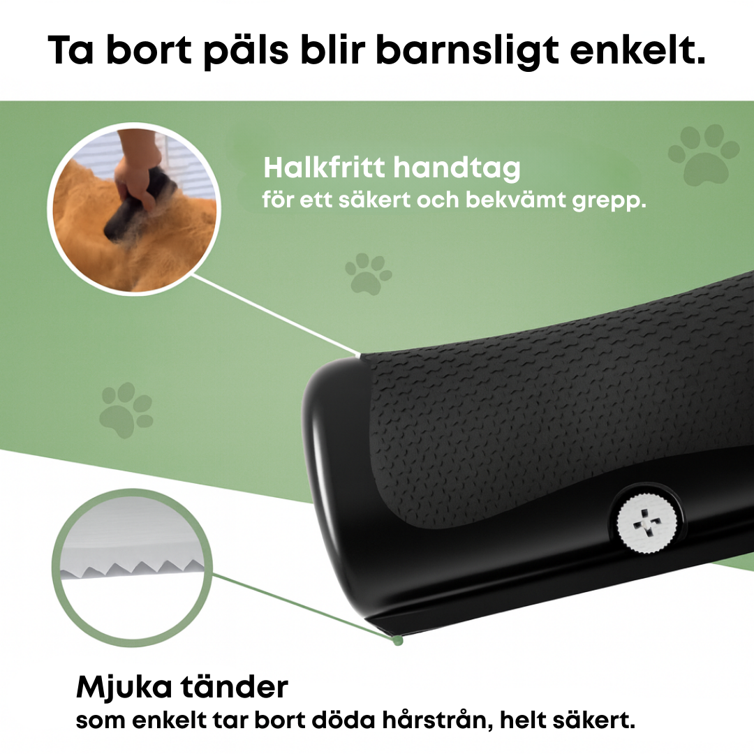 Pälso™ – Skonsam Hundborste mot Fällning