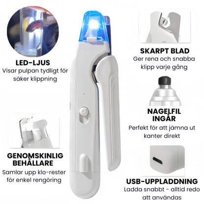 ClawCare™ - Säker och stressfri kloklippning för hundar