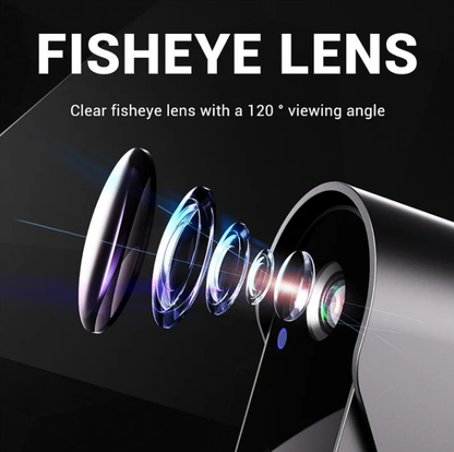 SecureBell Vision™ - Smart dörrklocka med mörkerseende och tvåvägskommunikation