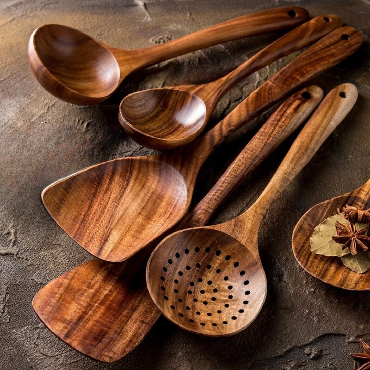 Ekorra™ PureKitchen | Hållbara köksredskap av massivt trä för plastfri matlagning